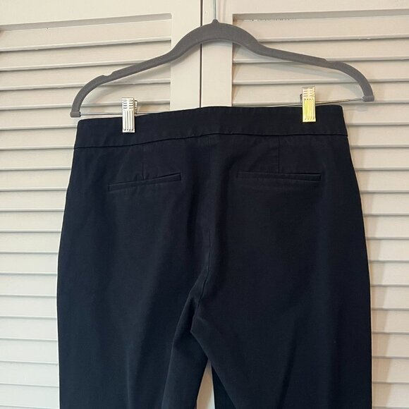 J. Crew Hayden kickout crop pants black 8P women - Picture 10 of 12